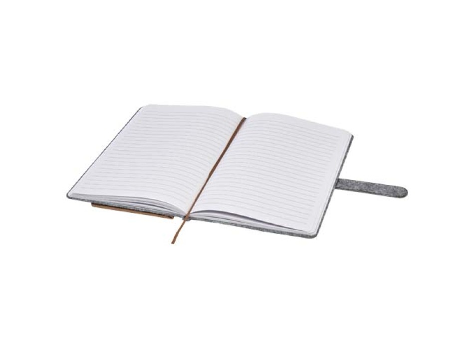 Blocco note formato A5 in sughero e feltro riciclato Viviana FullGadgets.com