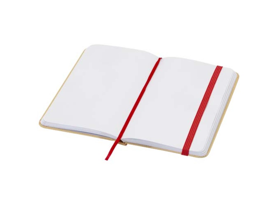Blocco note formato A6 con copertina rigida in materiale riciclata e pagine bianche Reed FullGadgets.com