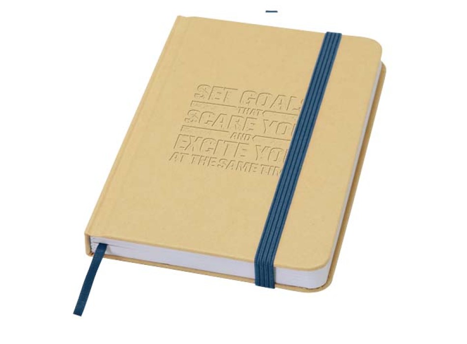 Blocco note formato A6 con copertina rigida in materiale riciclata e pagine bianche Reed FullGadgets.com