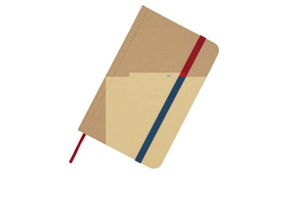 Blocco note formato A6 con copertina rigida in materiale riciclata e pagine bianche Reed FullGadgets.com