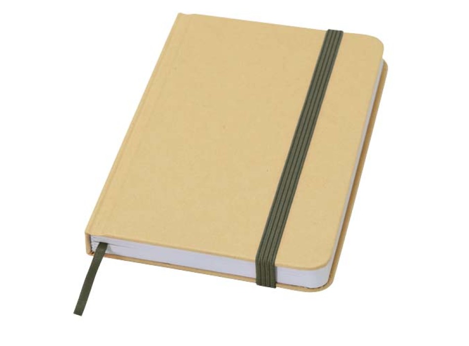 Blocco note formato A6 con copertina rigida in materiale riciclata e pagine bianche Reed FullGadgets.com
