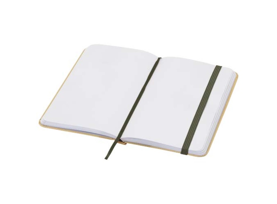 Blocco note formato A6 con copertina rigida in materiale riciclata e pagine bianche Reed FullGadgets.com