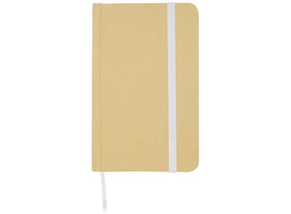 Blocco note formato A6 con copertina rigida in materiale riciclata e pagine bianche Reed FullGadgets.com