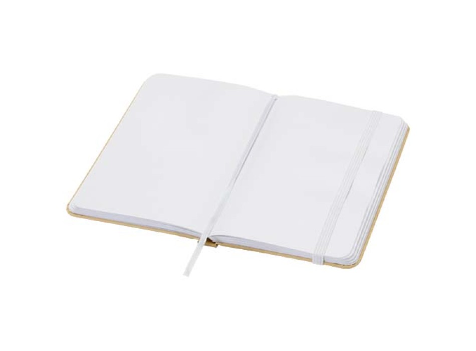 Blocco note formato A6 con copertina rigida in materiale riciclata e pagine bianche Reed FullGadgets.com