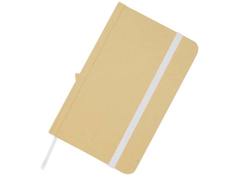 Blocco note formato A6 con copertina rigida in materiale riciclata e pagine bianche Reed FullGadgets.com