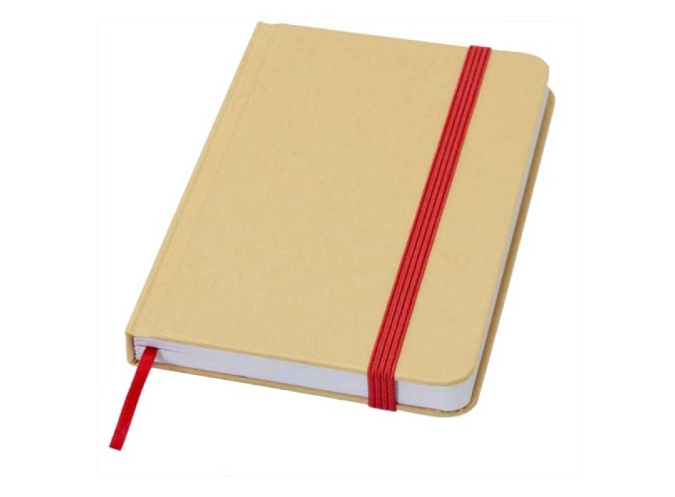 Blocco note formato A6 con copertina rigida in materiale riciclata e pagine bianche Reed FullGadgets.com