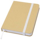 Blocco note formato A6 con copertina rigida in materiale riciclata e pagine bianche Reed FullGadgets.com