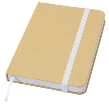 Blocco note formato A6 con copertina rigida in materiale riciclata e pagine bianche Reed FullGadgets.com