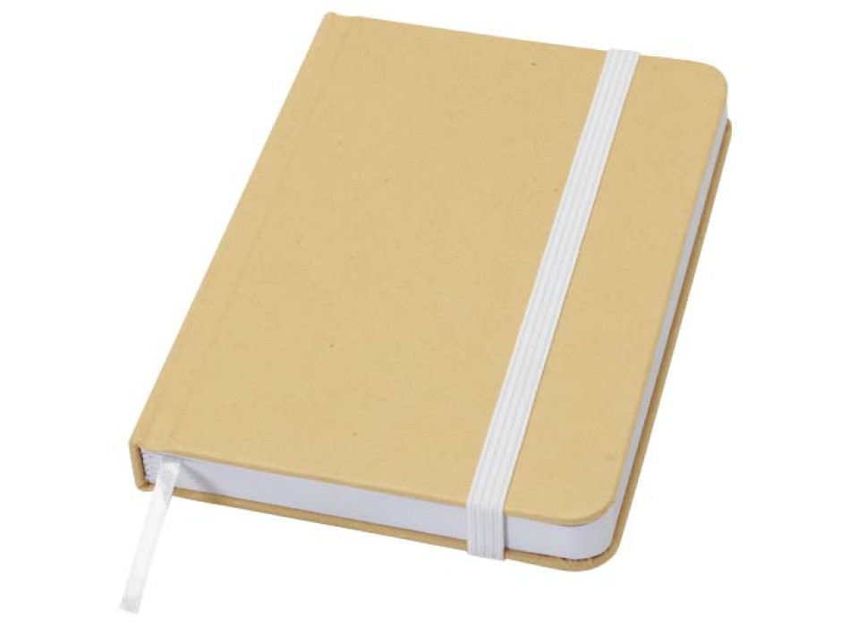 Blocco note formato A6 con copertina rigida in materiale riciclata e pagine bianche Reed FullGadgets.com
