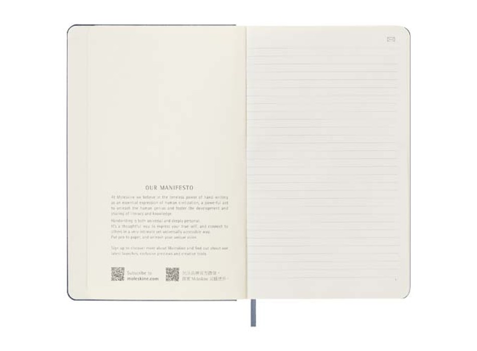 Blocco note smart formato L - a righe Moleskine FullGadgets.com