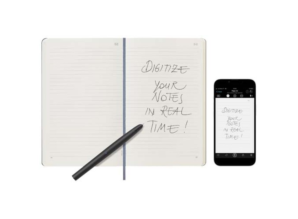 Blocco note smart formato L - a righe Moleskine FullGadgets.com