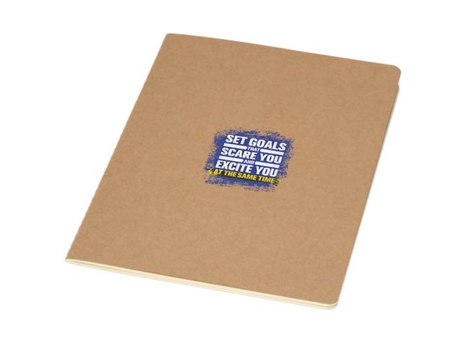 Blocco note taccuino formato A5 in carta kraft con pagine a righe Slyk FullGadgets.com