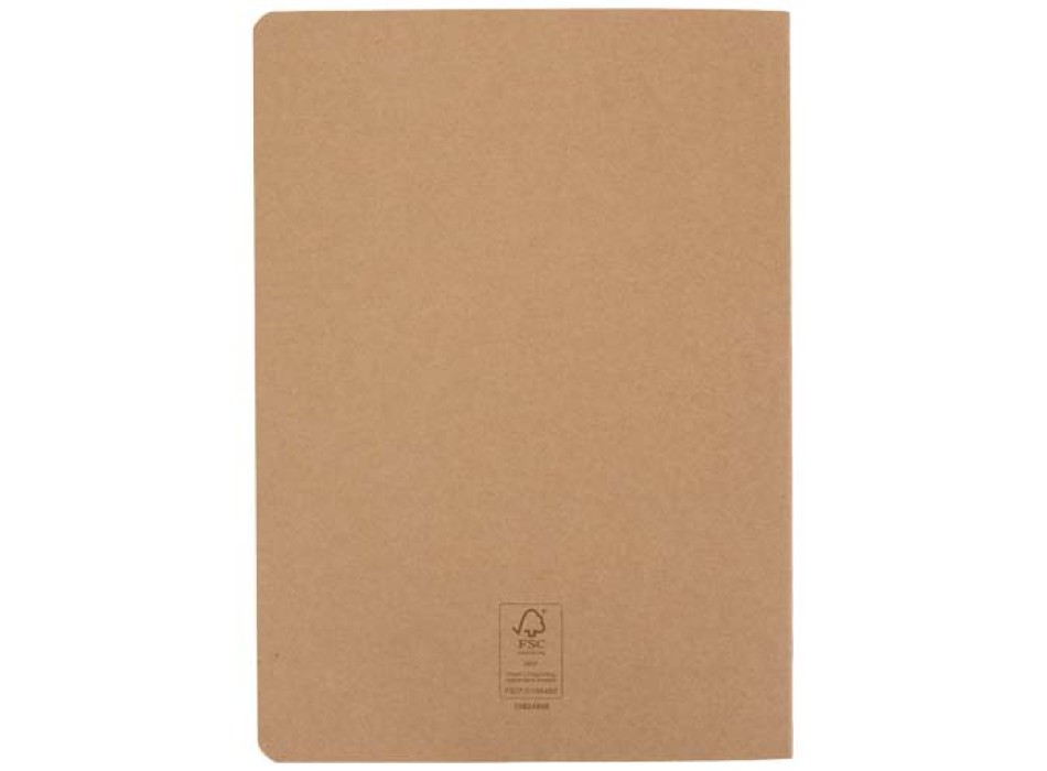 Blocco note taccuino formato A5 in carta kraft con pagine a righe Slyk FullGadgets.com