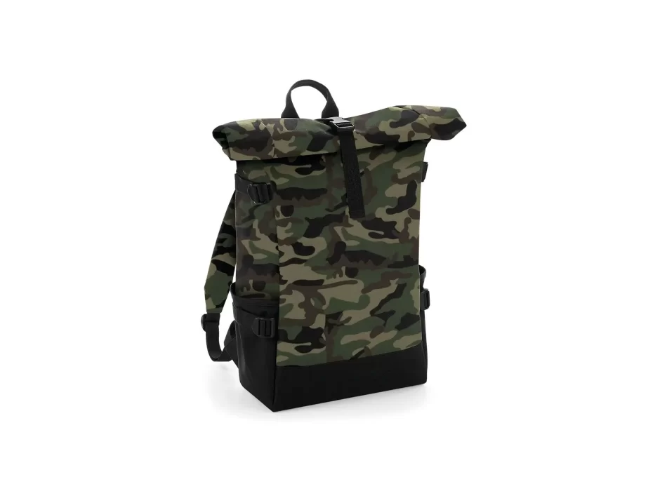 Block Roll-Top Backpack FullGadgets.com