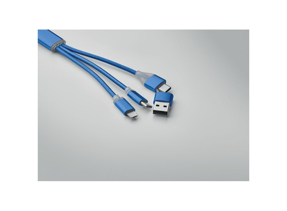 BLUE - Cavo di ricarica 4 in 1 di tipo FullGadgets.com