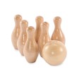 BOLITO - Mini set da bowling in legno di FullGadgets.com