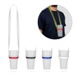 BOLTON. Lanyard in poliestere per sublimazione con portabicchieri in silicone FullGadgets.com