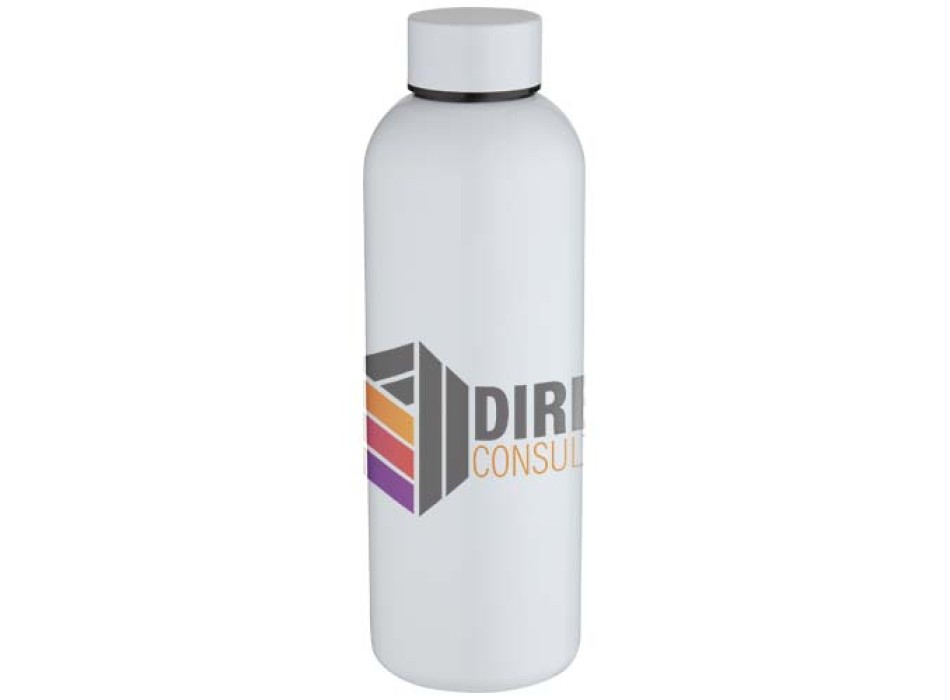 Borraccia a parete singola in acciaio inossidabile riciclato certificato RCS con stampa a sublimazione Spring da 750 ml FullGadgets.com