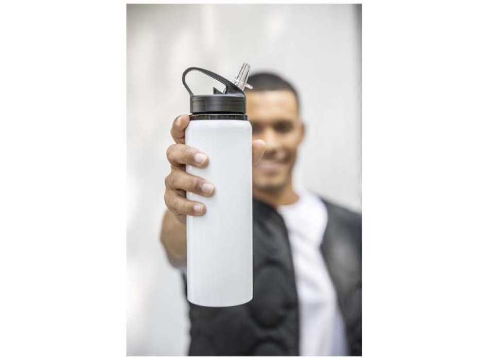 Borraccia a parete singola in acciaio inossidabile riciclato certificato RCS da 800 ml Fitz FullGadgets.com