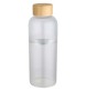 Borraccia a parete singola in vetro borosilicato con coperchio in bambù da 650 ml Mirage FullGadgets.com