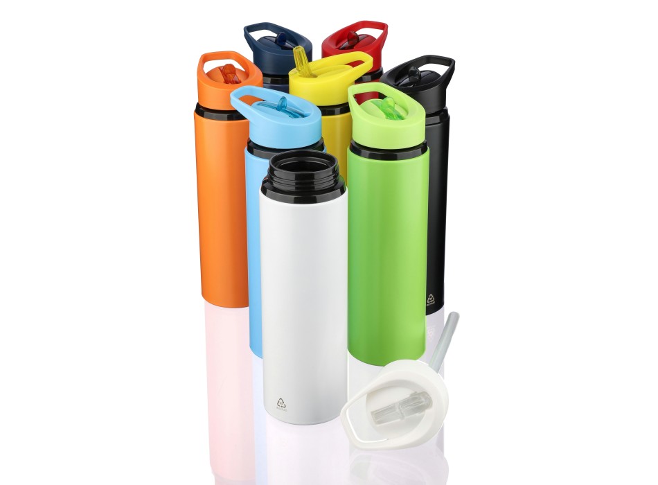 Borraccia acciaio inox 304 riciclato a singola parete capacità 500 ml Zeno FullGadgets.com