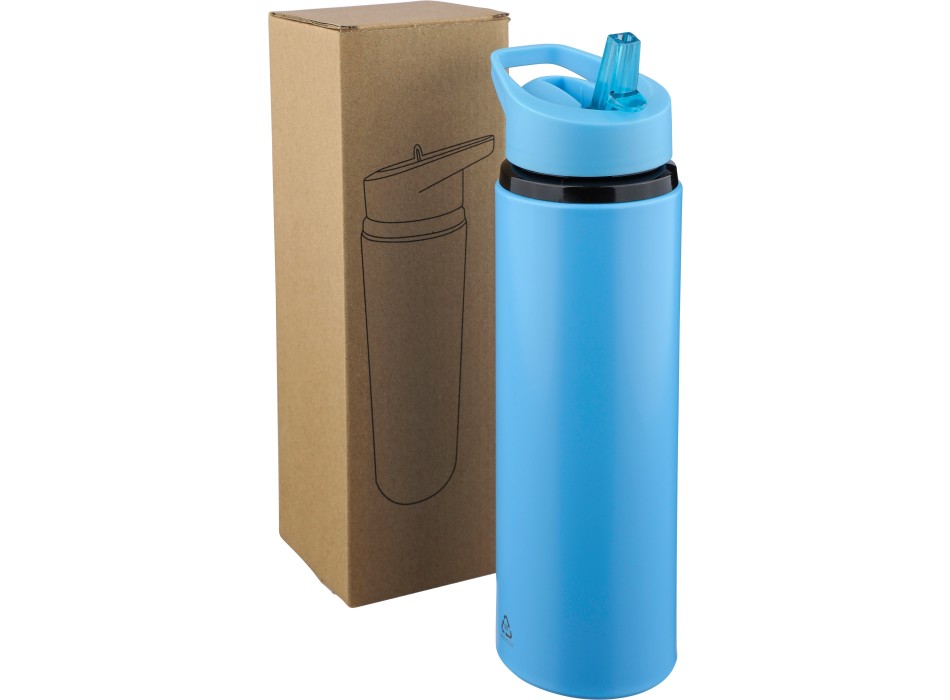 Borraccia acciaio inox 304 riciclato a singola parete capacità 500 ml Zeno FullGadgets.com