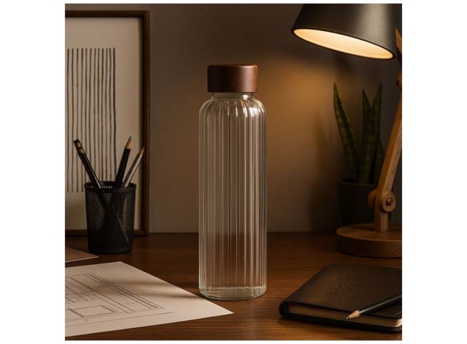 Borraccia Citizen Green Purflow da 500 ml in vetro borosilicato  FullGadgets.com
