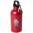 Borraccia da 400 ml in acciaio inossidabile certificato RCS a parete singola con moschettone Oregon FullGadgets.com