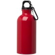 Borraccia da 400 ml in acciaio inossidabile certificato RCS a parete singola con moschettone Oregon FullGadgets.com