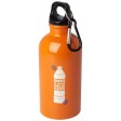 Borraccia da 400 ml in acciaio inossidabile certificato RCS a parete singola con moschettone Oregon FullGadgets.com