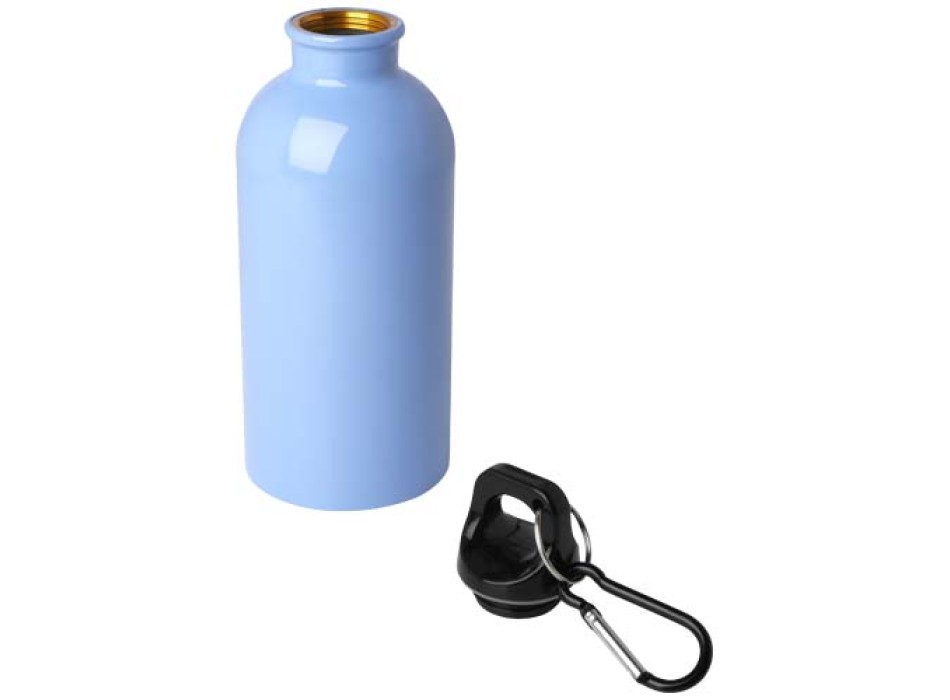 Borraccia da 400 ml in acciaio inossidabile certificato RCS a parete singola con moschettone Oregon FullGadgets.com