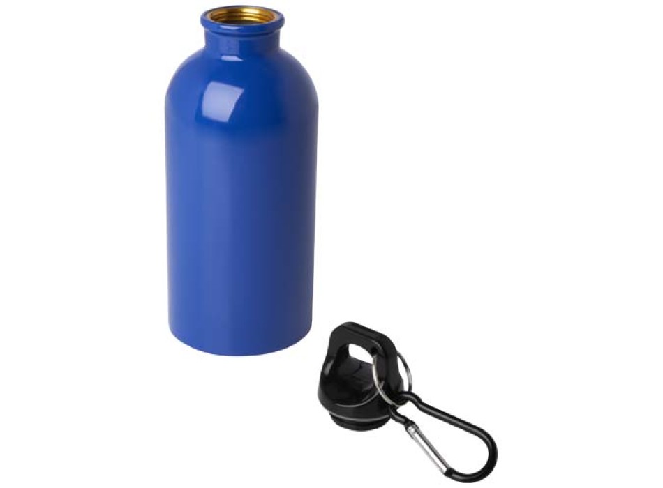 Borraccia da 400 ml in acciaio inossidabile certificato RCS a parete singola con moschettone Oregon FullGadgets.com