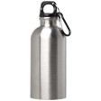 Borraccia da 400 ml in acciaio inossidabile certificato RCS a parete singola con moschettone Oregon FullGadgets.com