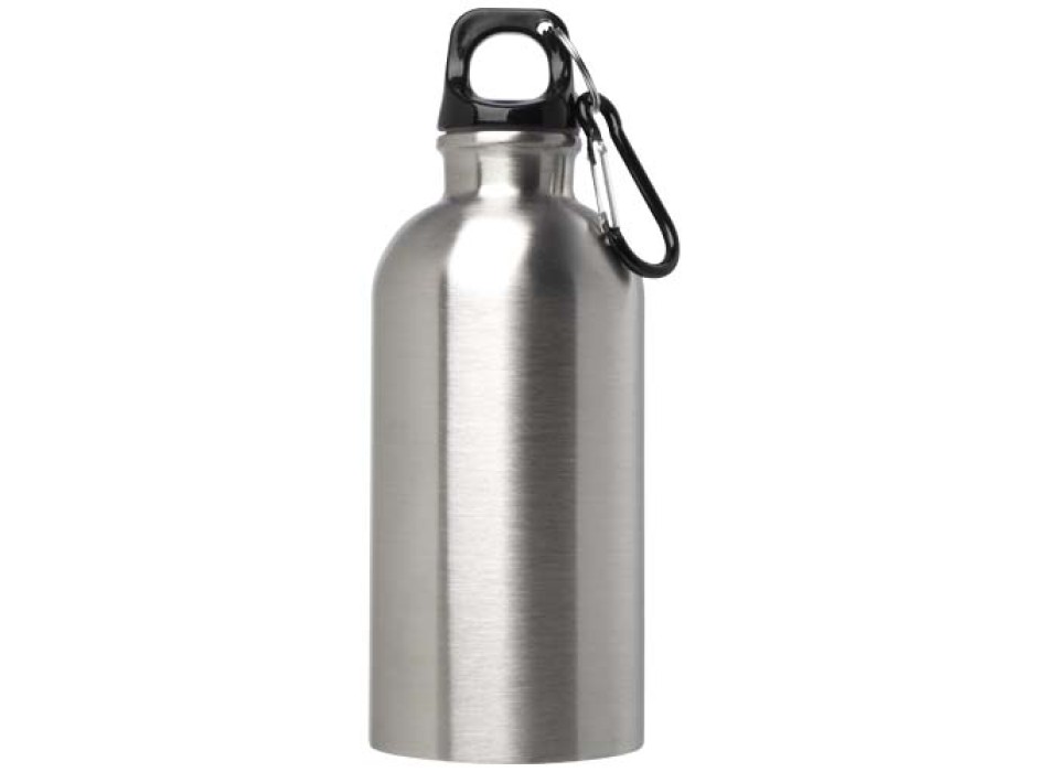 Borraccia da 400 ml in acciaio inossidabile certificato RCS a parete singola con moschettone Oregon FullGadgets.com