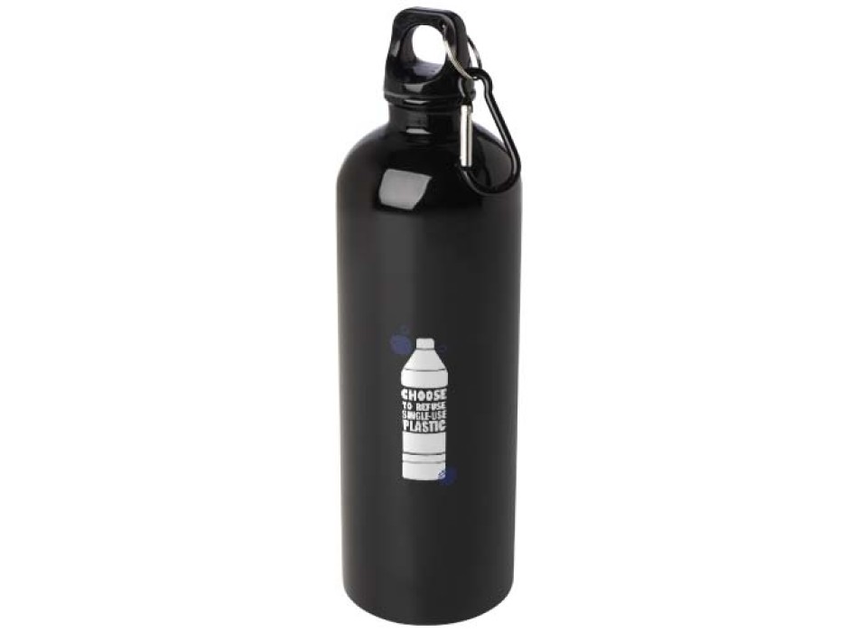 Borraccia da 750 ml in acciaio inossidabile certificato RCS a parete singola con moschettone Oregon FullGadgets.com