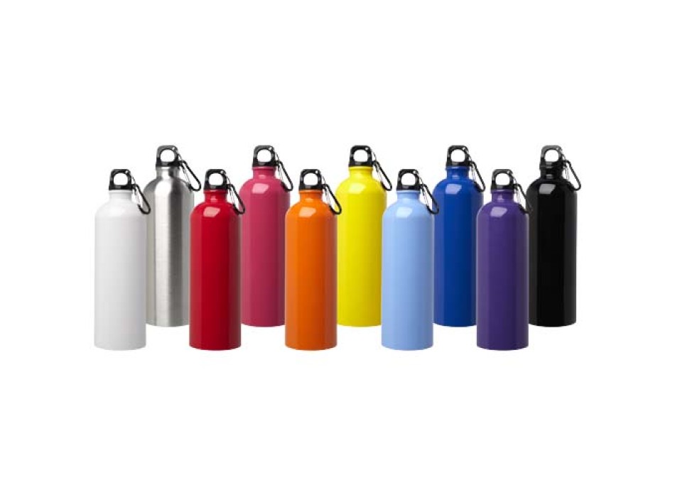 Borraccia da 750 ml in acciaio inossidabile certificato RCS a parete singola con moschettone Oregon FullGadgets.com