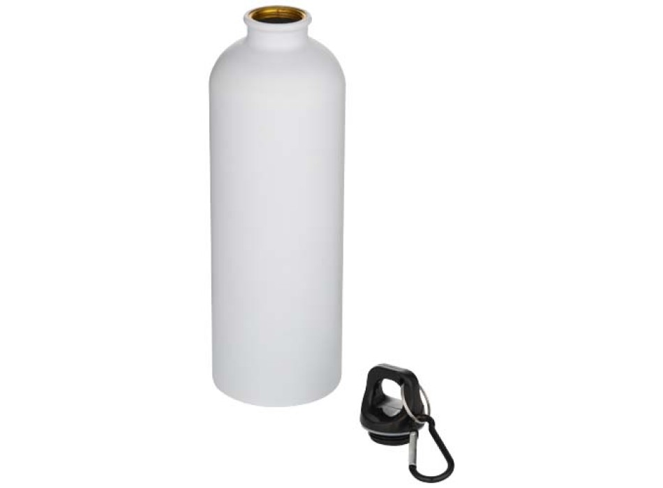 Borraccia da 750 ml in acciaio inossidabile riciclato RCS a parete singola con moschettone Oregon FullGadgets.com