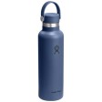 Borraccia Hydra Flask Standard Mouth da 621 ml in acciaio inossidabile con isolamento termico e tappo con cannuccia FullGadgets.com
