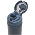 Borraccia in acciaio inossidabile a parete singola in materiale riciclato certificato RCS con tappo a doppia funzione e cannu FullGadgets.com