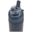 Borraccia in acciaio inossidabile a parete singola in materiale riciclato certificato RCS con tappo a doppia funzione e cannu FullGadgets.com