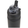 Borraccia in acciaio inossidabile a parete singola in materiale riciclato certificato RCS con tappo a doppia funzione e cannu FullGadgets.com
