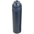 Borraccia in acciaio inossidabile a parete singola in materiale riciclato certificato RCS con tappo a doppia funzione e cannu FullGadgets.com