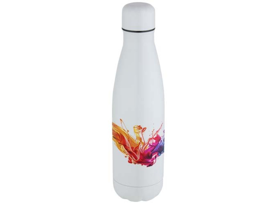 Borraccia in acciaio inossidabile con isolamento sottovuoto e stampa a sublimazione Cove da 500 ml FullGadgets.com