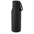 Borraccia in acciaio inossidabile da 500 ml con isolamento sottovuoto in rame, coperchio e cinturino in finta pelle Ljungan FullGadgets.com
