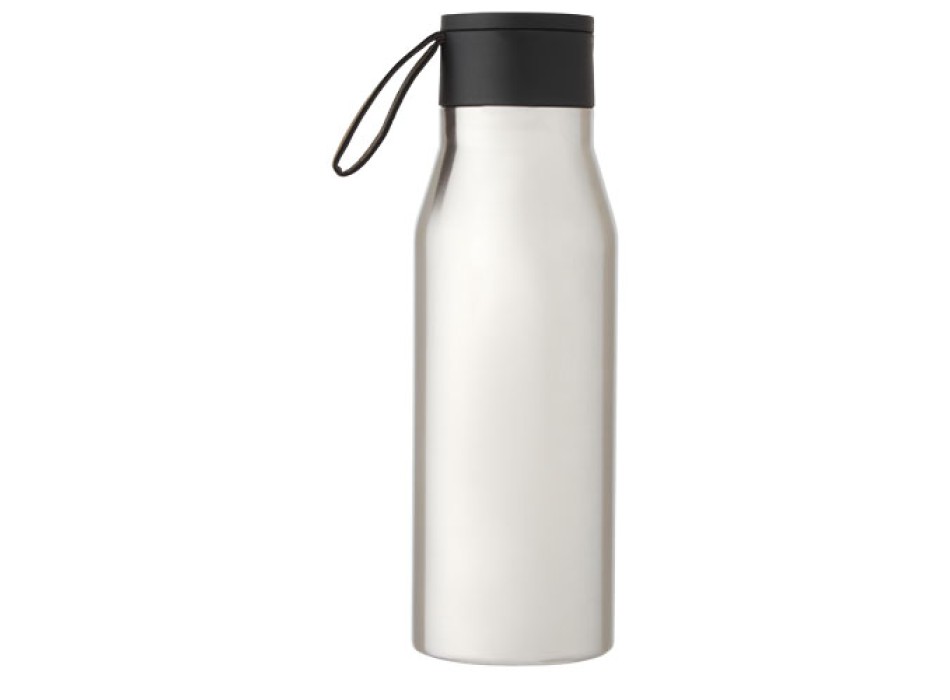 Borraccia in acciaio inossidabile da 500 ml con isolamento sottovuoto in rame, coperchio e cinturino in finta pelle Ljungan FullGadgets.com