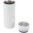 Borraccia in acciaio inossidabile riciclato certificato RCS a doppia parete da 650 ml con set di coperchi da 3 pezzi Illumina FullGadgets.com
