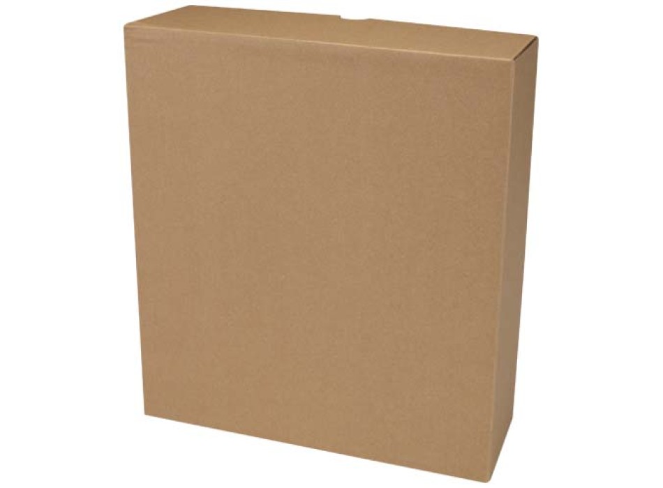 Borraccia in acciaio inossidabile riciclato certificato RCS a doppia parete da 650 ml con set di coperchi da 3 pezzi Illuminate FullGadgets.com