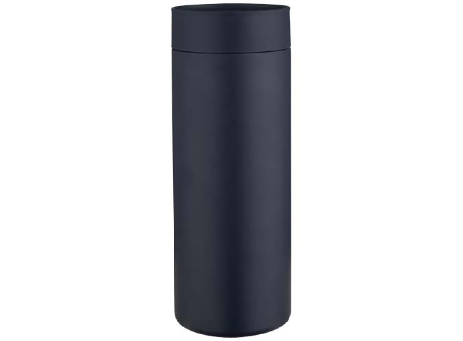 Borraccia in acciaio inossidabile riciclato certificato RCS a doppia parete da 650 ml con set di coperchi da 3 pezzi Illuminate FullGadgets.com