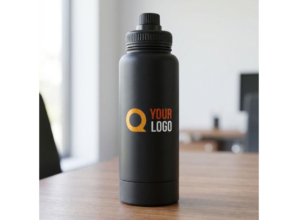 Borraccia in acciaio inox 304 a doppia parete capacità 1.000 ml Nathaniel FullGadgets.com