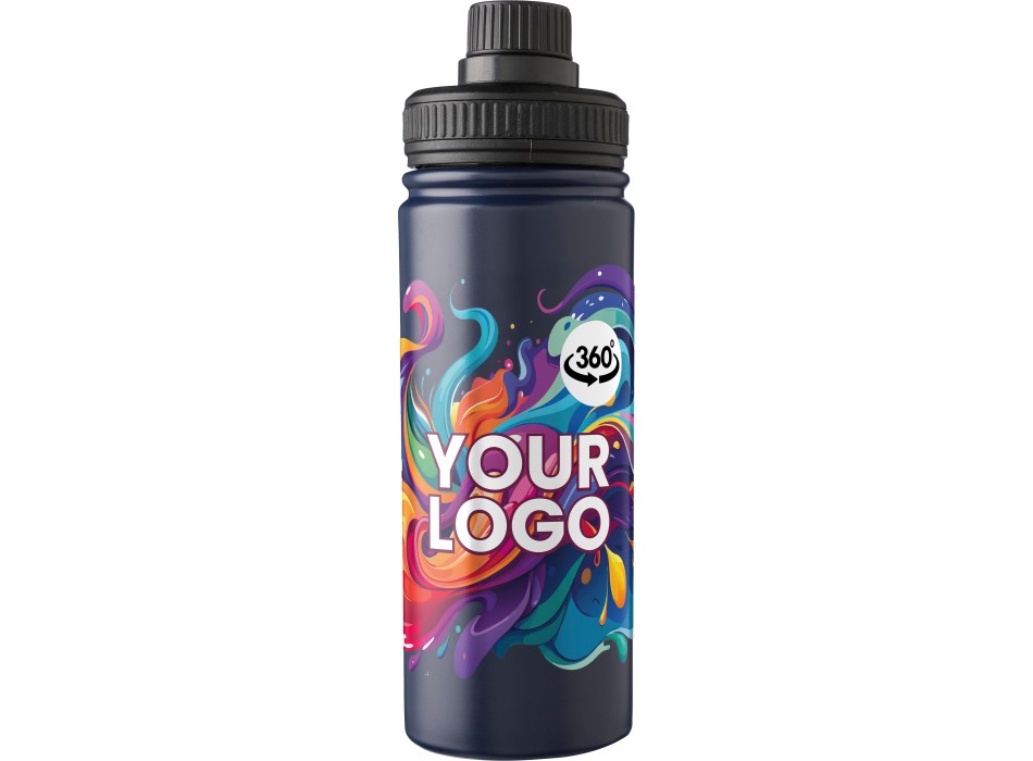 Borraccia in acciaio inox 304 a doppia parete capacità 500 ml Chad FullGadgets.com